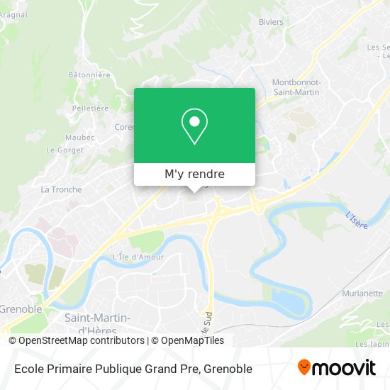 Ecole Primaire Publique Grand Pre plan