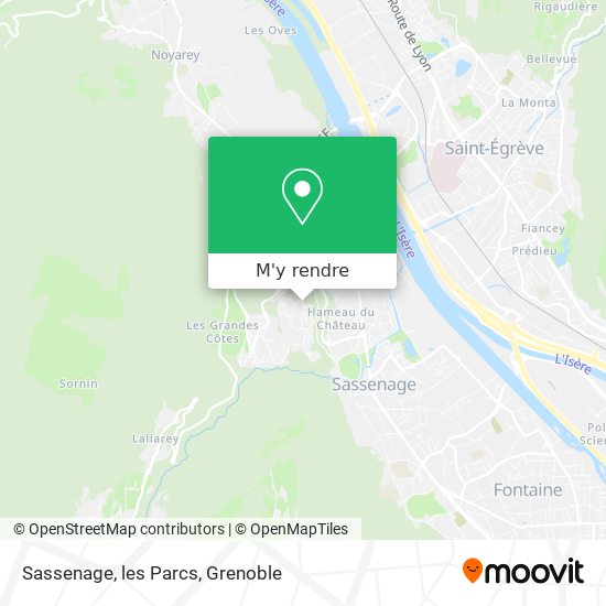 Sassenage, les Parcs plan