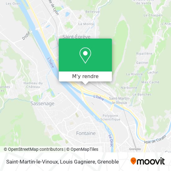 Saint-Martin-le-Vinoux, Louis Gagniere plan