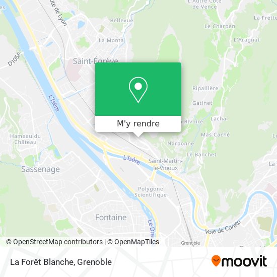 La Forêt Blanche plan