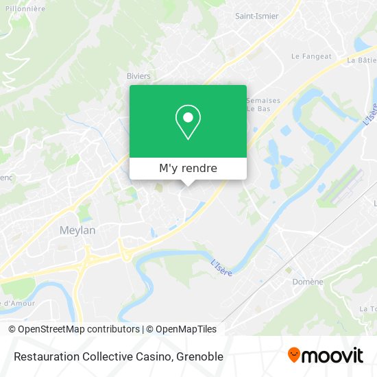 Restauration Collective Casino plan