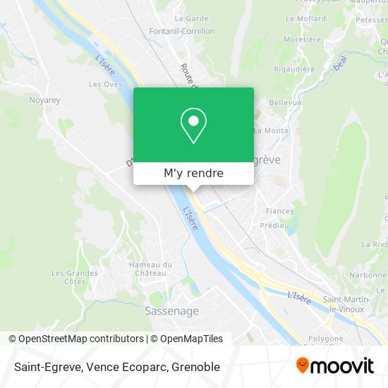 Saint-Egreve, Vence Ecoparc plan