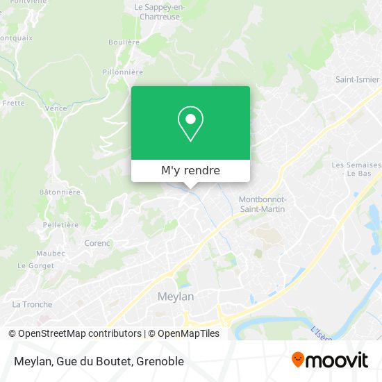 Meylan, Gue du Boutet plan