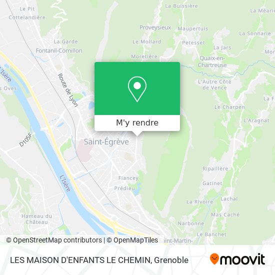 LES MAISON D'ENFANTS LE CHEMIN plan