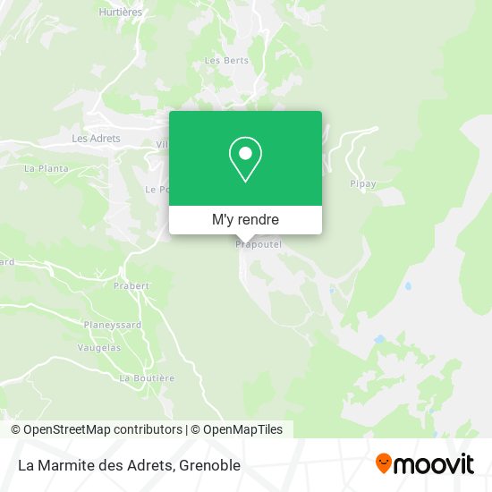 La Marmite des Adrets plan