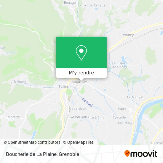 Boucherie de La Plaine plan
