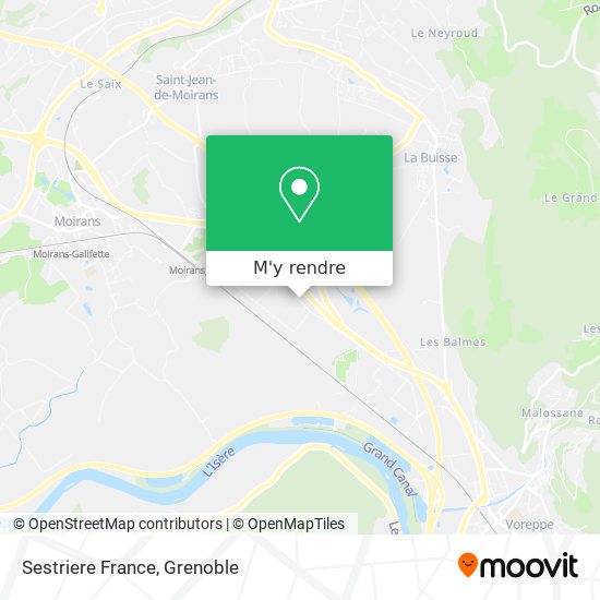 Sestriere France plan