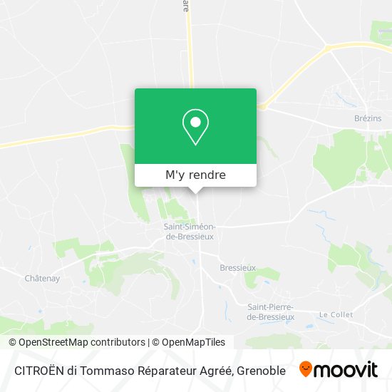 CITROËN di Tommaso Réparateur Agréé plan