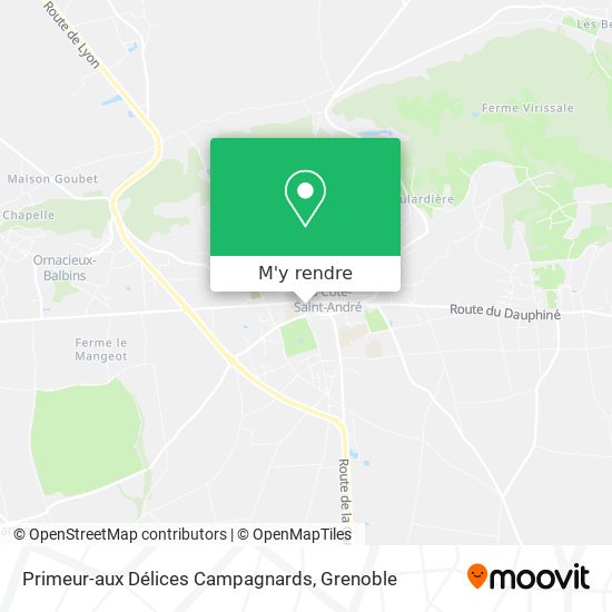 Primeur-aux Délices Campagnards plan