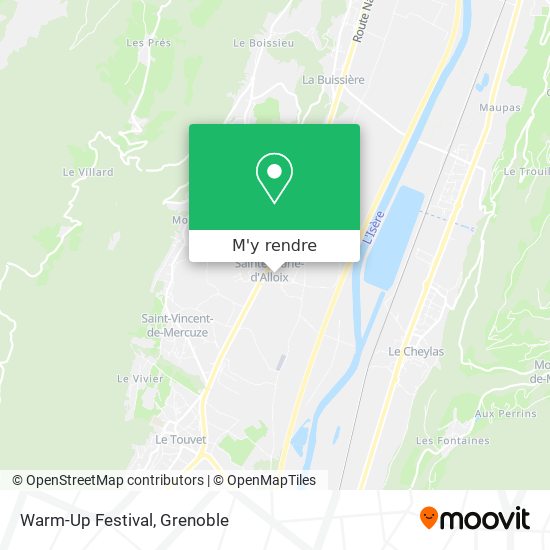 Warm-Up Festival plan