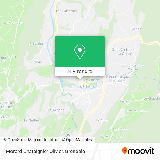 Morard Chataignier Olivier plan