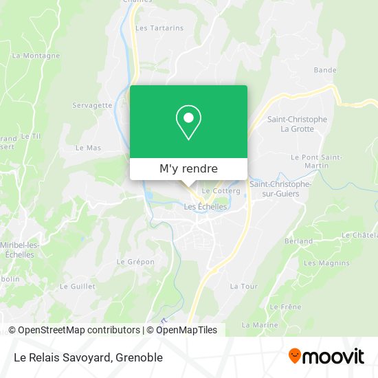 Le Relais Savoyard plan