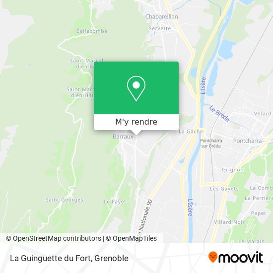 La Guinguette du Fort plan