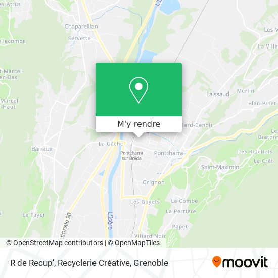R de Recup', Recyclerie Créative plan