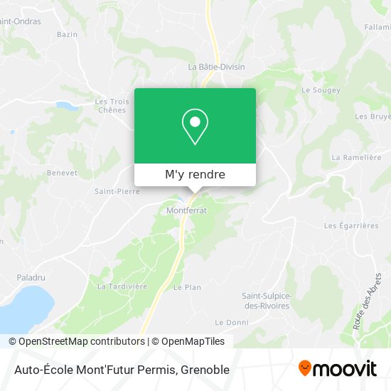 Auto-École Mont'Futur Permis plan