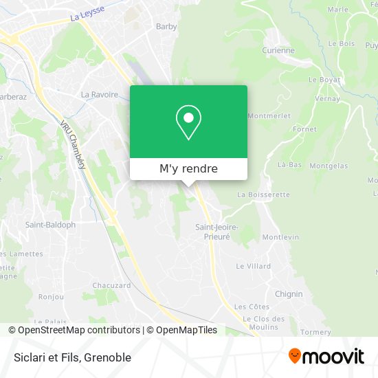 Siclari et Fils plan
