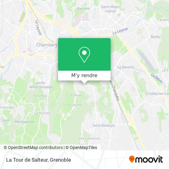 La Tour de Salteur plan