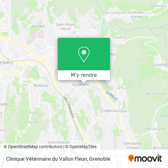 Clinique Vétérinaire du Vallon Fleuri plan