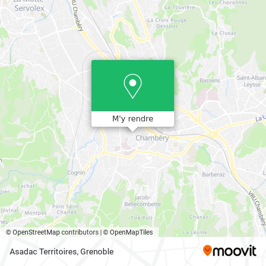 Asadac Territoires plan