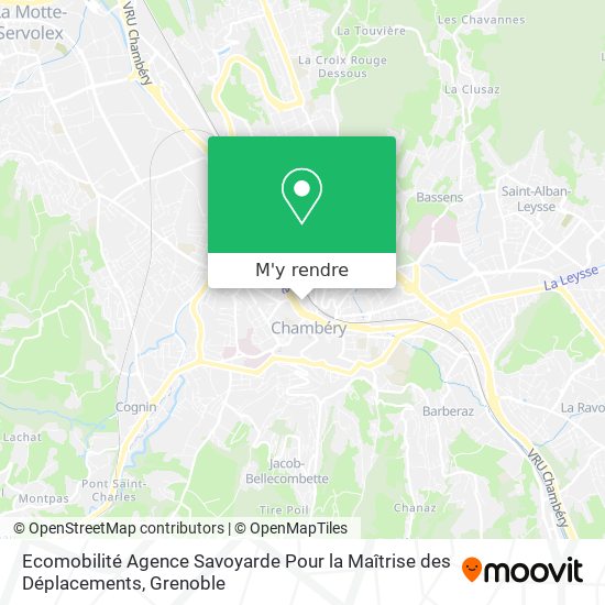 Ecomobilité Agence Savoyarde Pour la Maîtrise des Déplacements plan