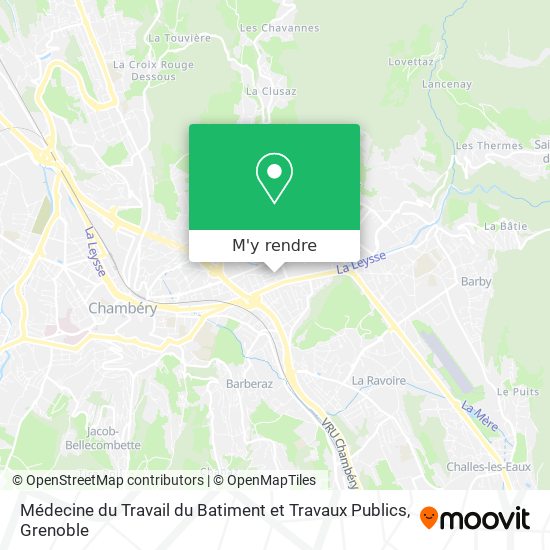 Médecine du Travail du Batiment et Travaux Publics plan