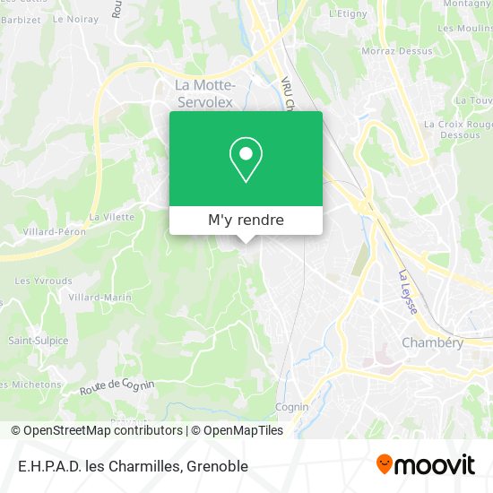 E.H.P.A.D. les Charmilles plan