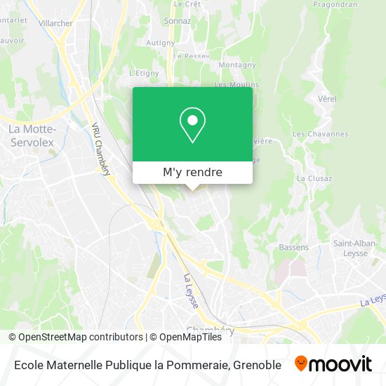 Ecole Maternelle Publique la Pommeraie plan