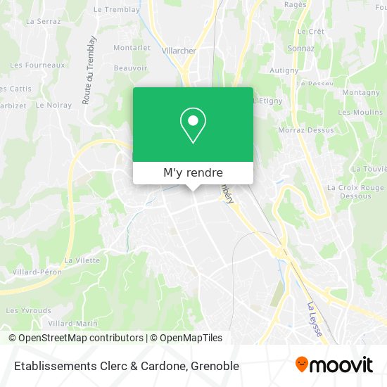 Etablissements Clerc & Cardone plan