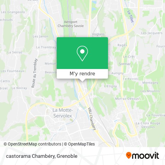 castorama Chambéry plan
