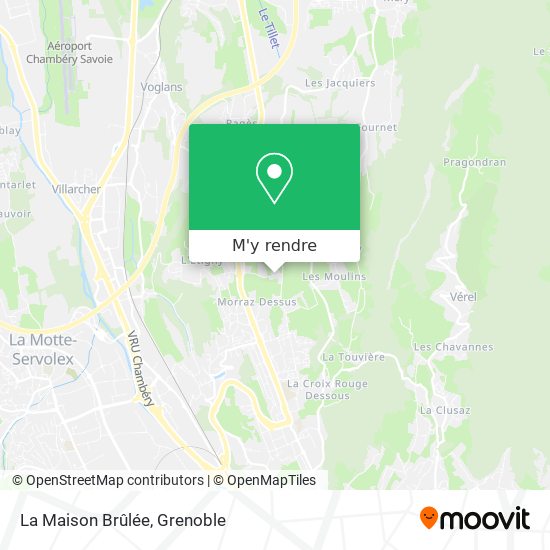 La Maison Brûlée plan