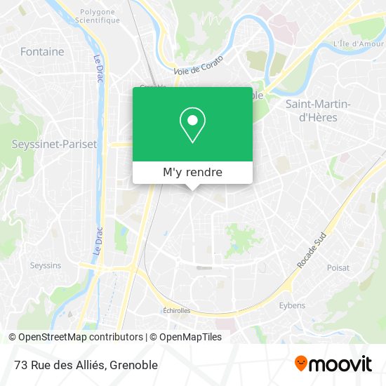 73 Rue des Alliés plan