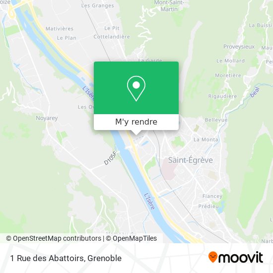 1 Rue des Abattoirs plan