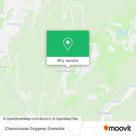 Chamrousse Oxygene plan
