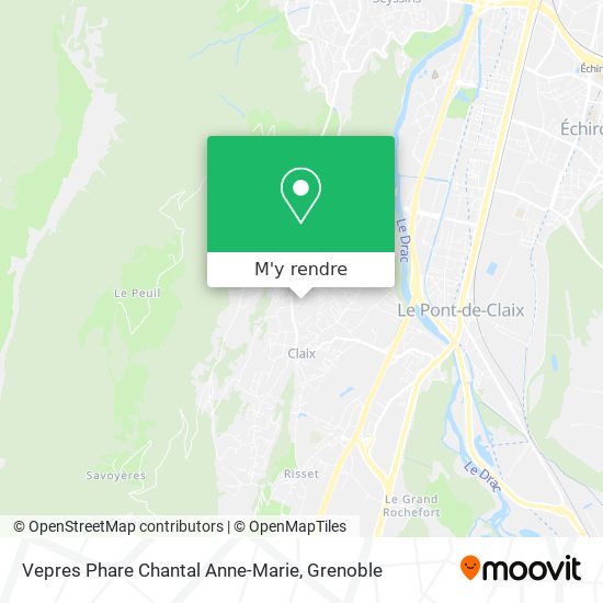 Vepres Phare Chantal Anne-Marie plan