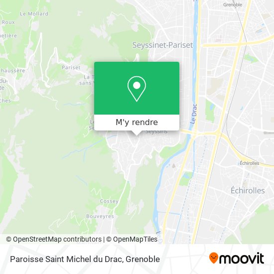 Paroisse Saint Michel du Drac plan