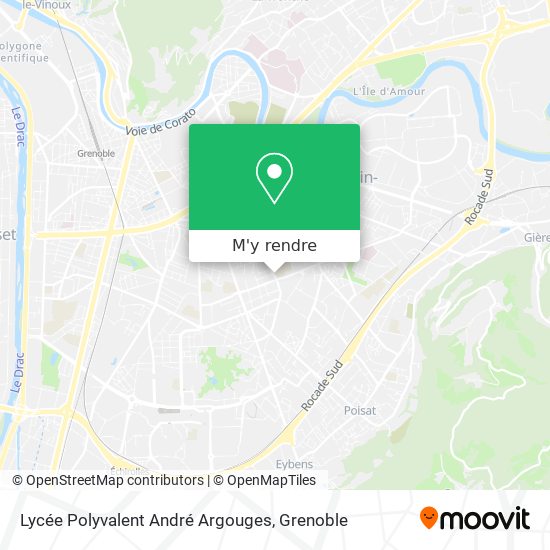 Lycée Polyvalent André Argouges plan