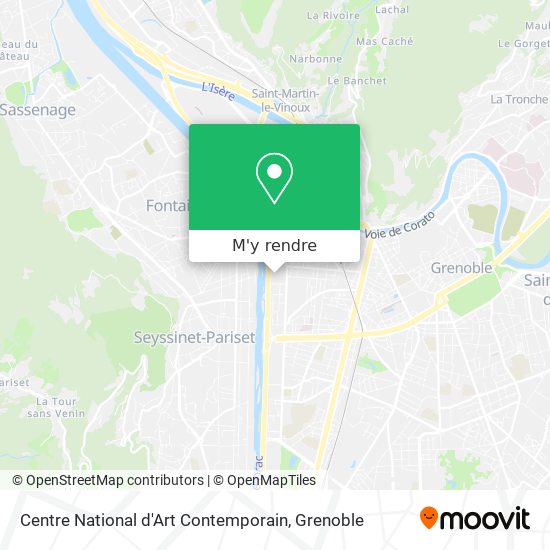 Centre National d'Art Contemporain plan
