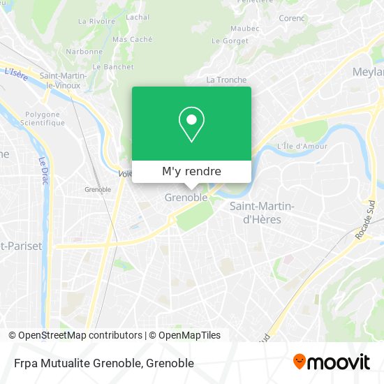 Frpa Mutualite Grenoble plan