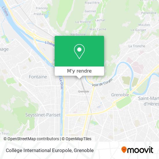 Collège International Europole plan