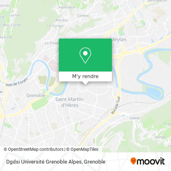 Dgdsi Université Grenoble Alpes plan