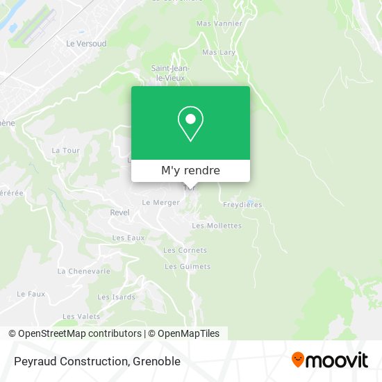 Peyraud Construction plan