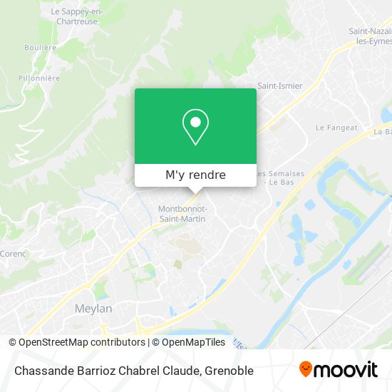 Chassande Barrioz Chabrel Claude plan