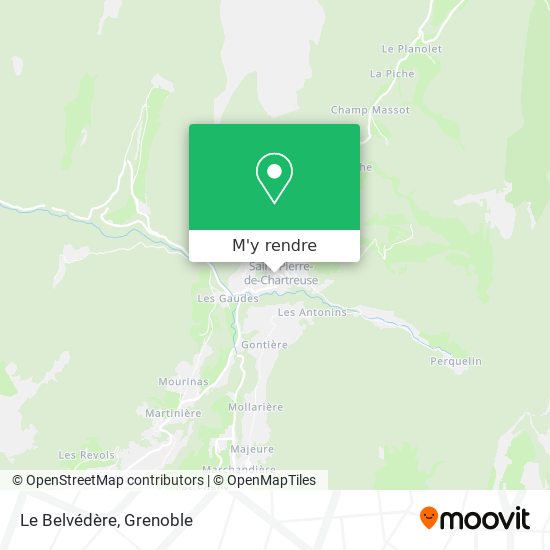 Le Belvédère plan