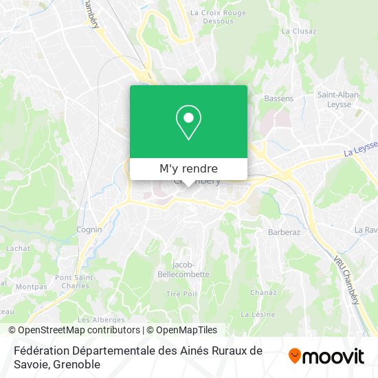 Fédération Départementale des Ainés Ruraux de Savoie plan