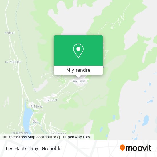 Les Hauts Drayr plan