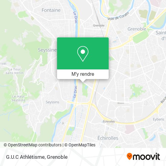 G.U.C Athlétisme plan