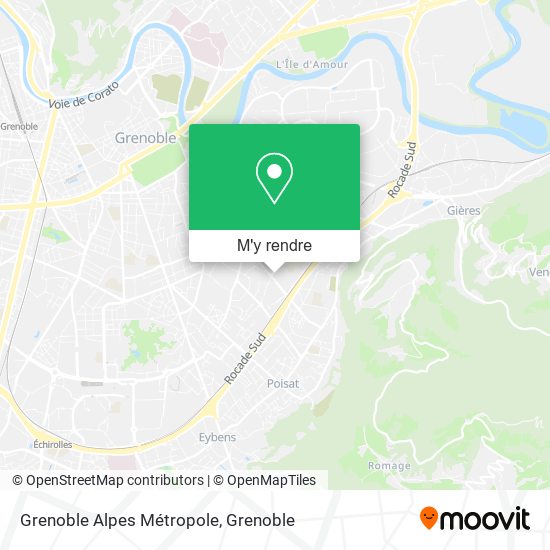 Grenoble Alpes Métropole plan