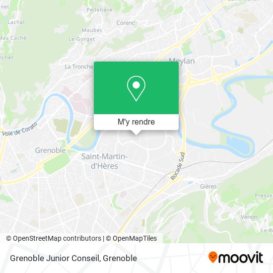 Grenoble Junior Conseil plan