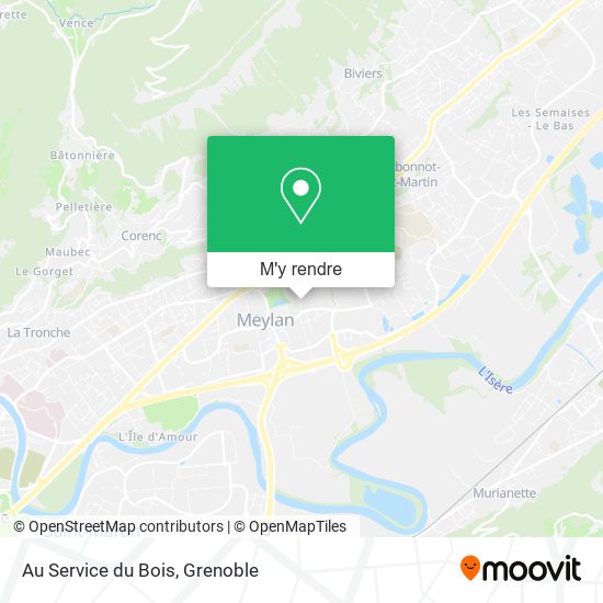 Au Service du Bois plan
