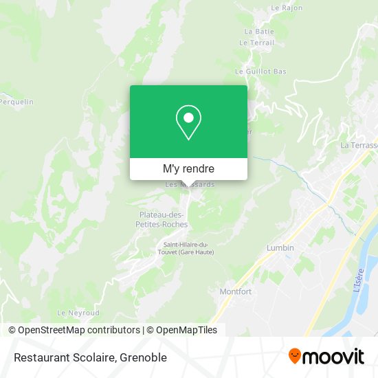 Restaurant Scolaire plan